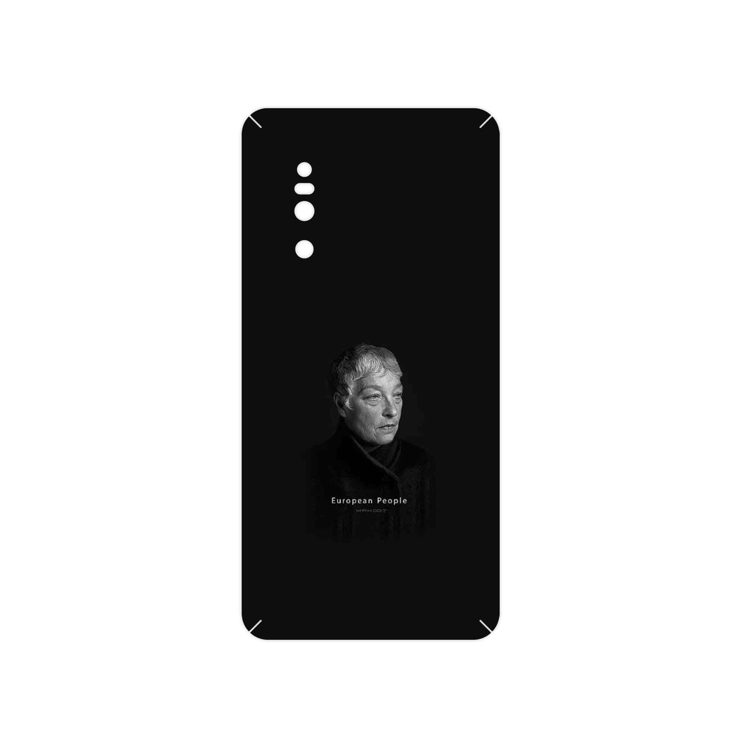 برچسب پوششی ماهوت مدل Portrait of a European Woman مناسب برای گوشی موبایل ویوو X27