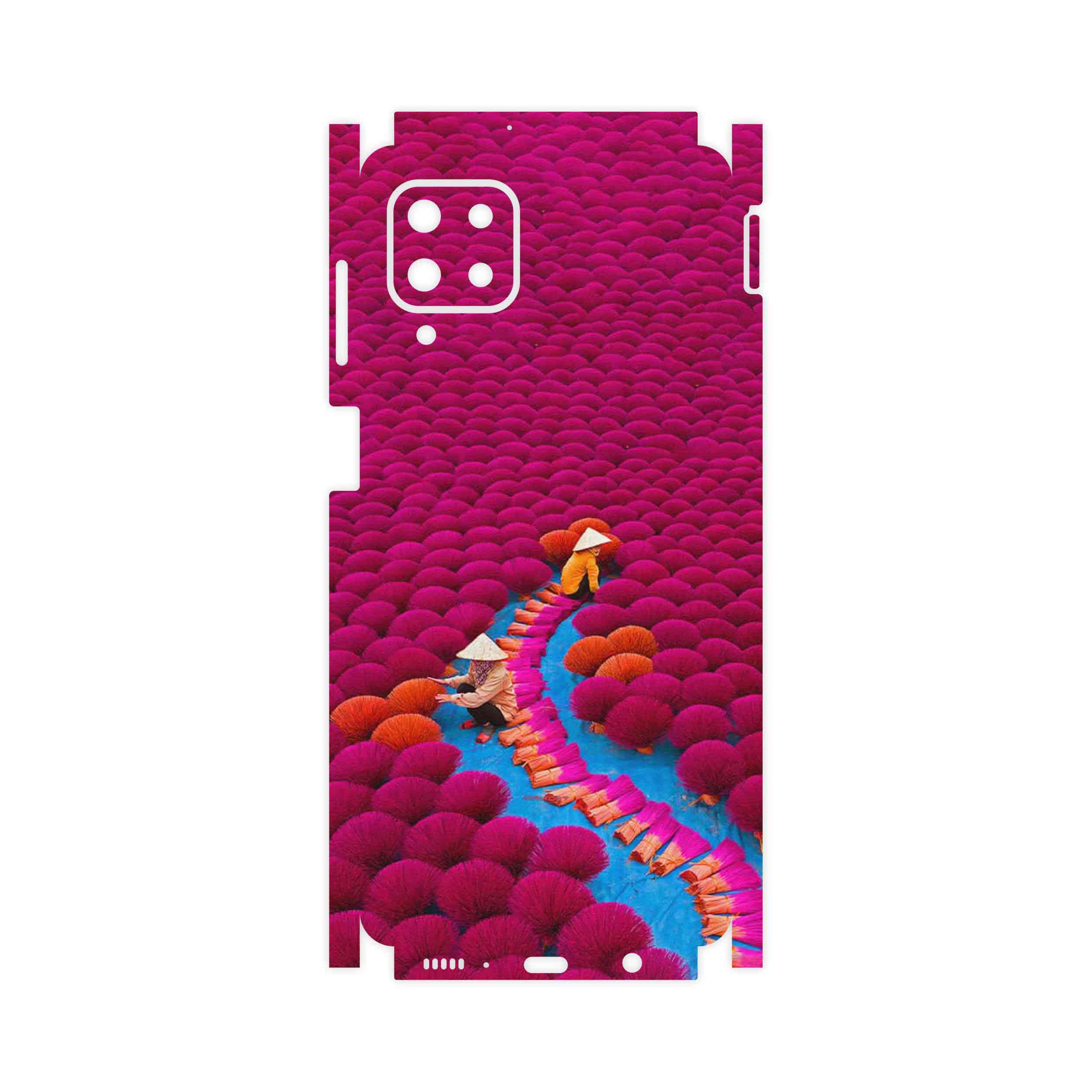 برچسب پوششی ماهوت مدل Vietnam Incense Wood Farms-FullSkin مناسب برای گوشی موبایل سامسونگ Galaxy M62