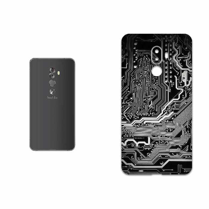 برچسب پوششی ماهوت مدل Black Printed Circuit Board مناسب برای گوشی موبایل جی ال ایکس shahab