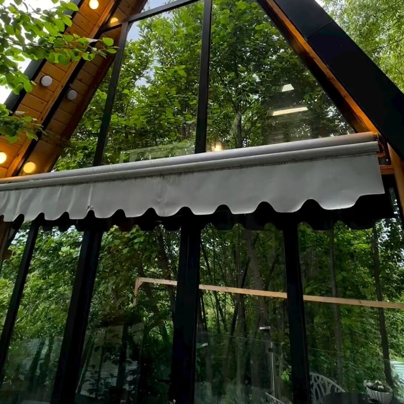 سایبان بازویی کلاسیک ابعاد 2.5 در 3