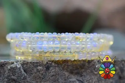 رشته اپال سفید اتیوپی سایز 5