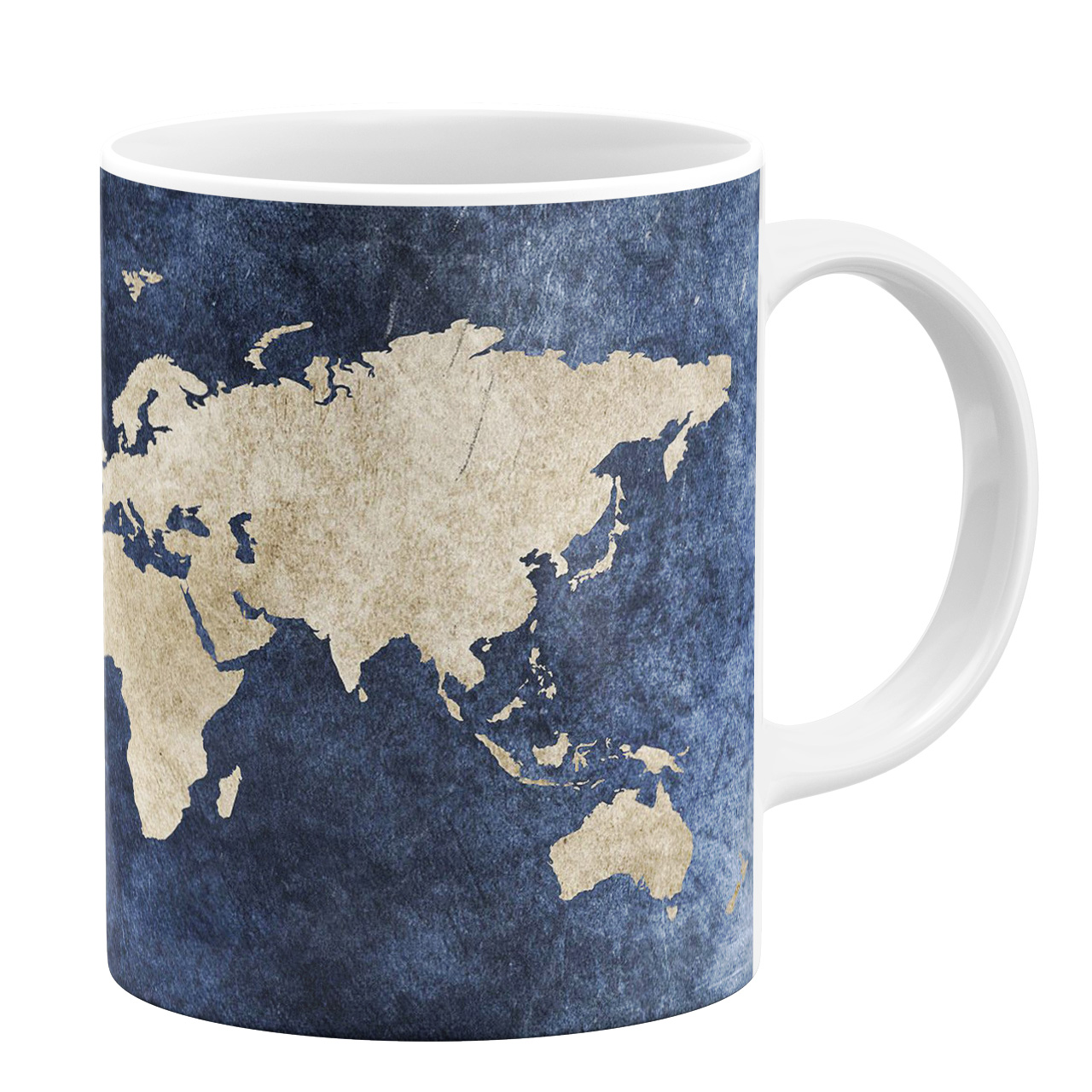 ماگ طرح نقشه جهان کد 9918