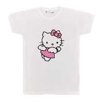 تی شرت بچگانه پرمانه طرح Kitty کد pmt.2384