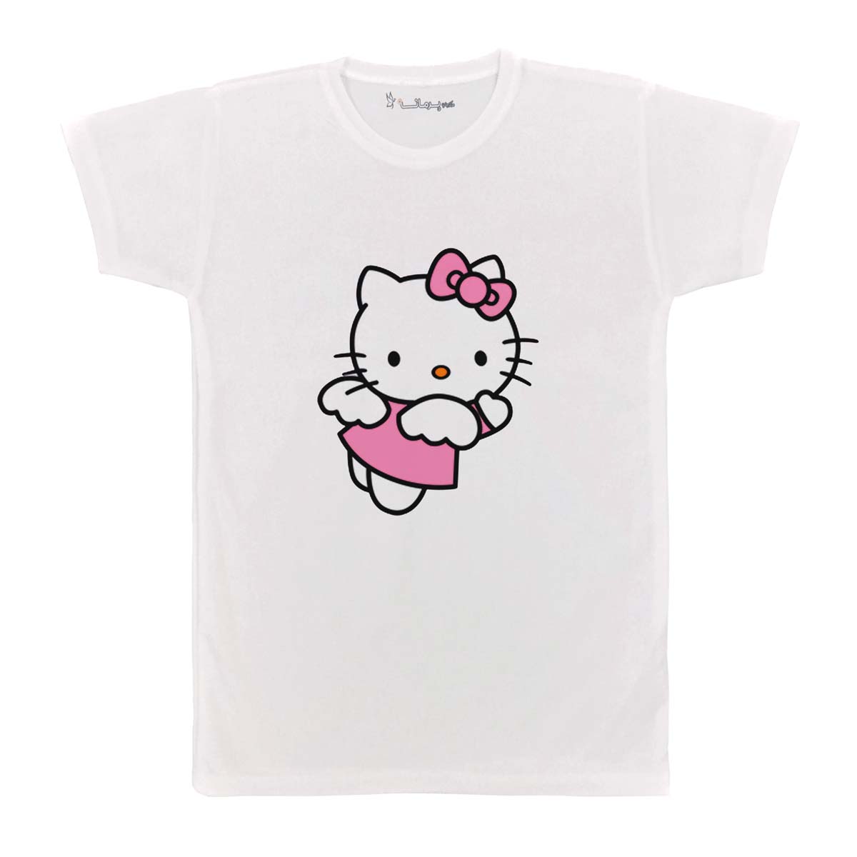تی شرت بچگانه پرمانه طرح Kitty کد pmt.2384