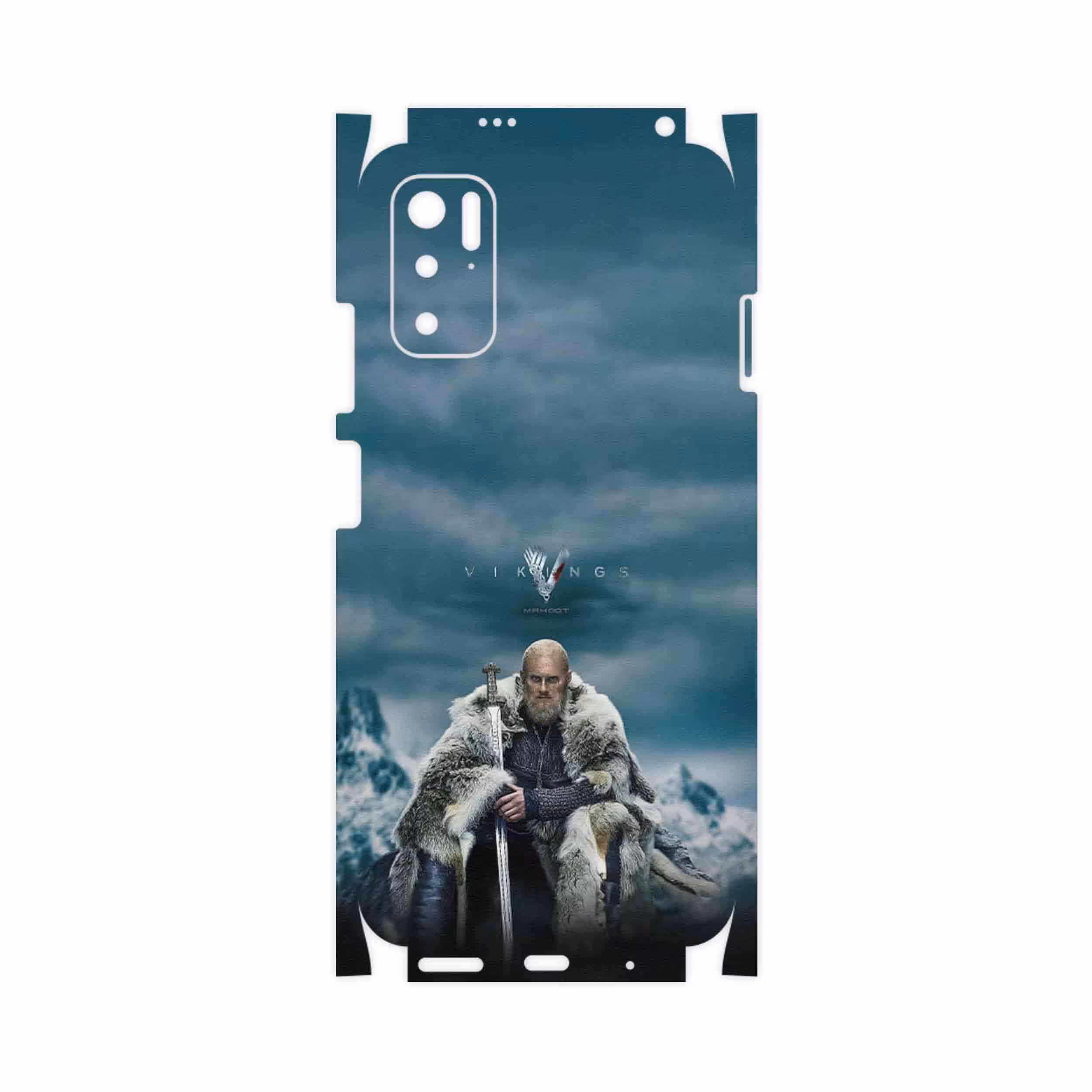 برچسب پوششی ماهوت مدل Vikings-FullSkin مناسب برای گوشی موبایل شیائومی Poco M3 Pro 5G