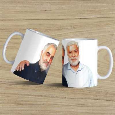 ماگ طرح سردار سلیمانی مدل 045