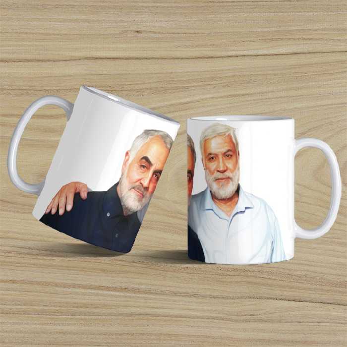 ماگ طرح سردار سلیمانی مدل 045