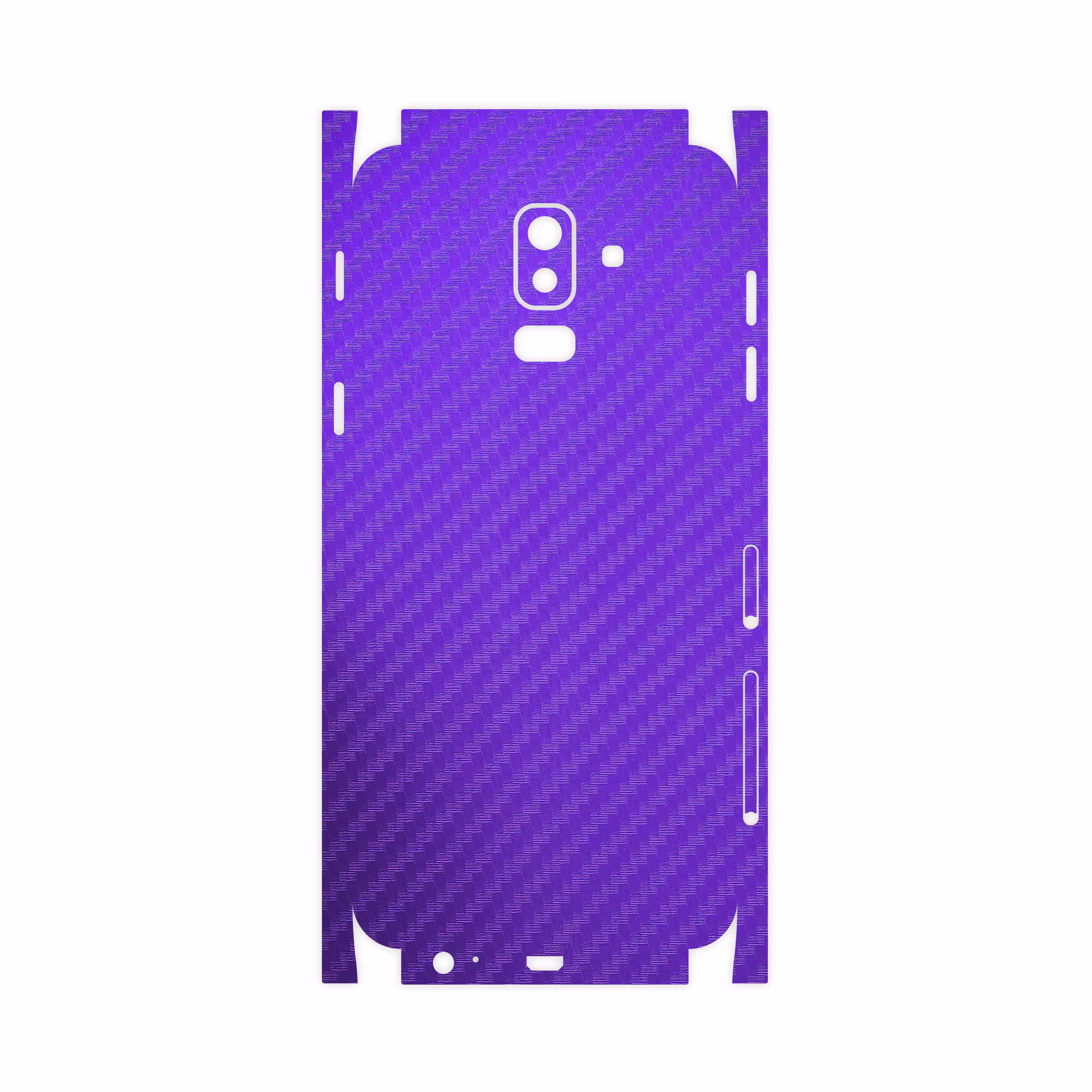 برچسب پوششی ماهوت مدل Purple-Fiber-FullSkin مناسب برای گوشی موبایل سامسونگ Galaxy J8