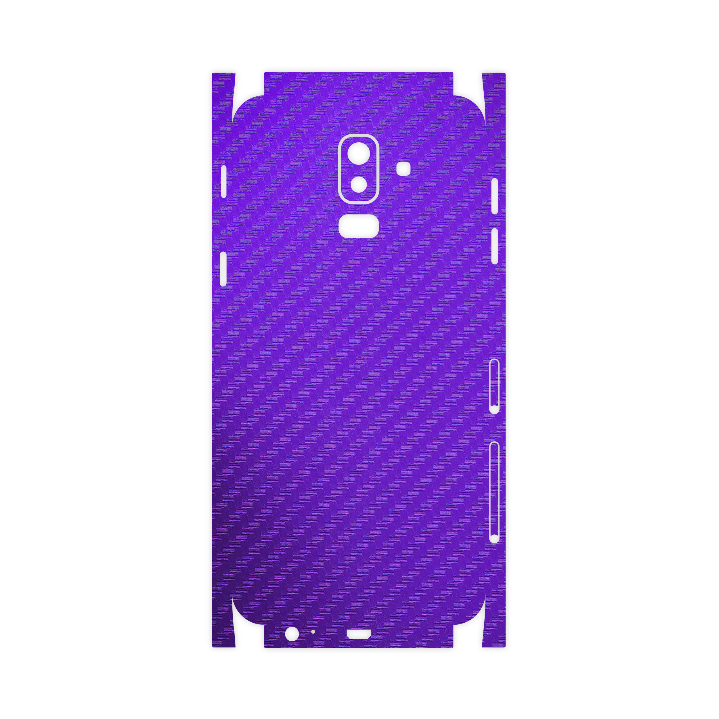 برچسب پوششی ماهوت مدل Purple-Fiber-FullSkin مناسب برای گوشی موبایل سامسونگ Galaxy J8