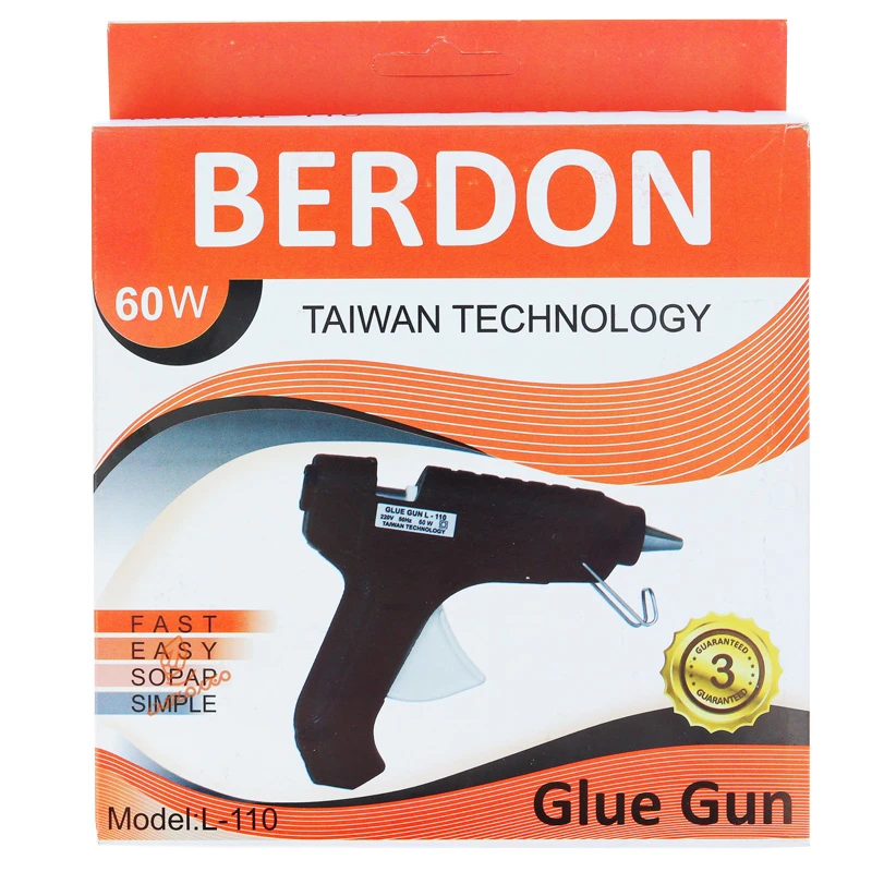 دستگاه چسب تفنگی60 وات بردون L-110