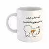 ماگ هومر ماگ طرح لیوان شخصی مدل راستین