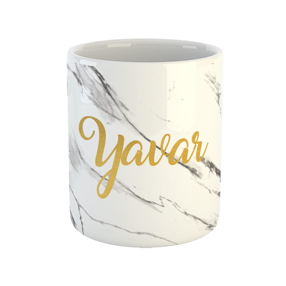 ماگ طرح مرمر مدل یاور