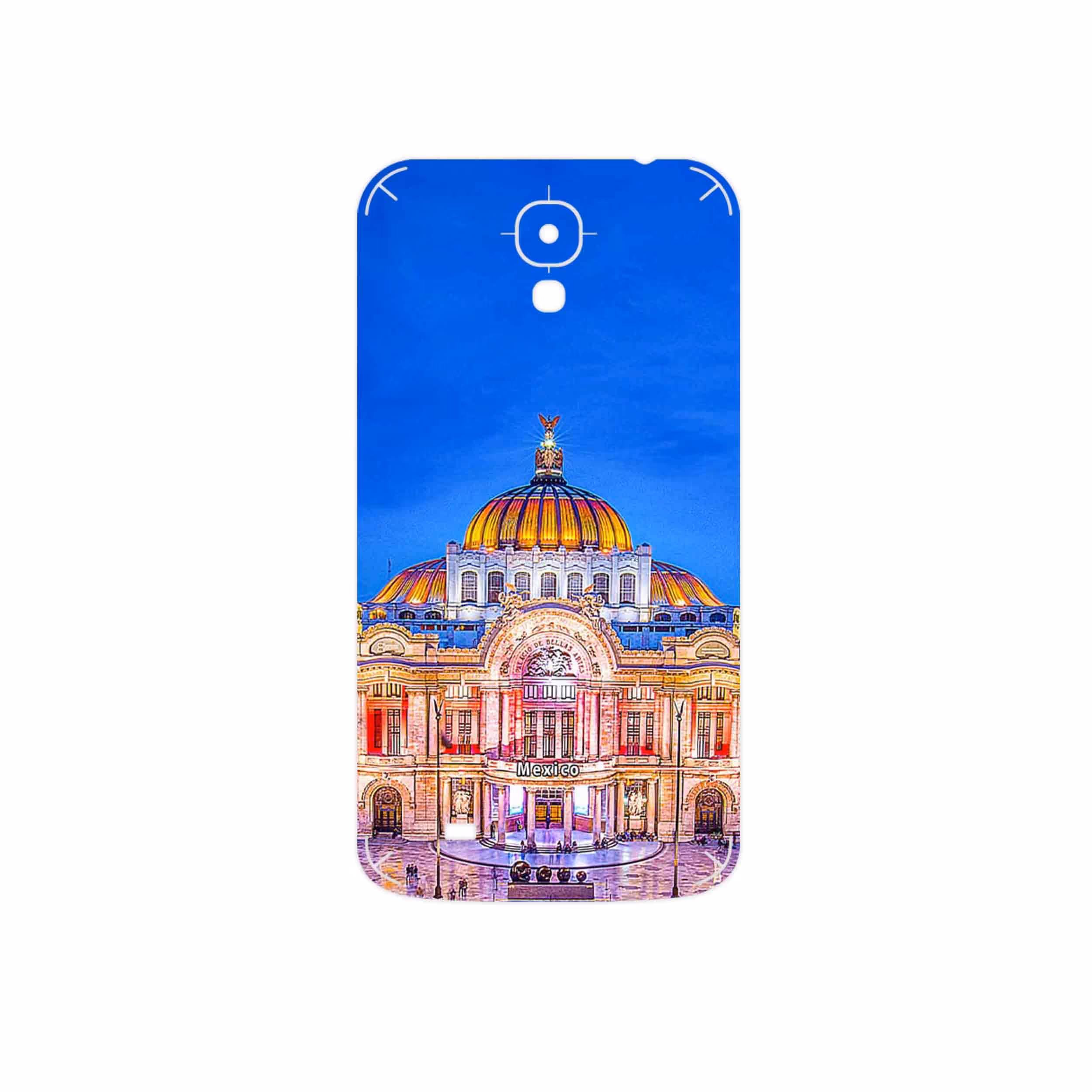 برچسب پوششی ماهوت مدل Mexico City مناسب برای گوشی موبایل سامسونگ Galaxy Mega 6.3 I9200