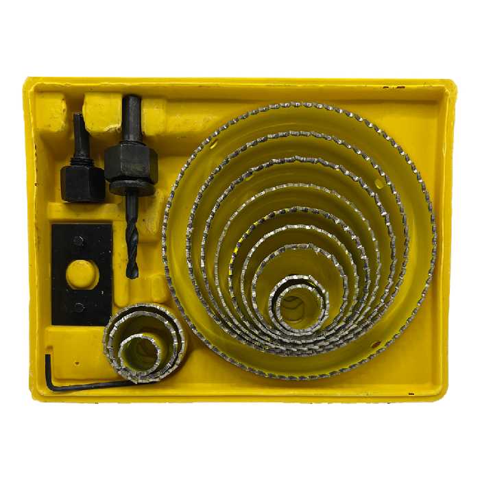 مته گرد بر آهن مدل 023 مجموعه 16 عددی