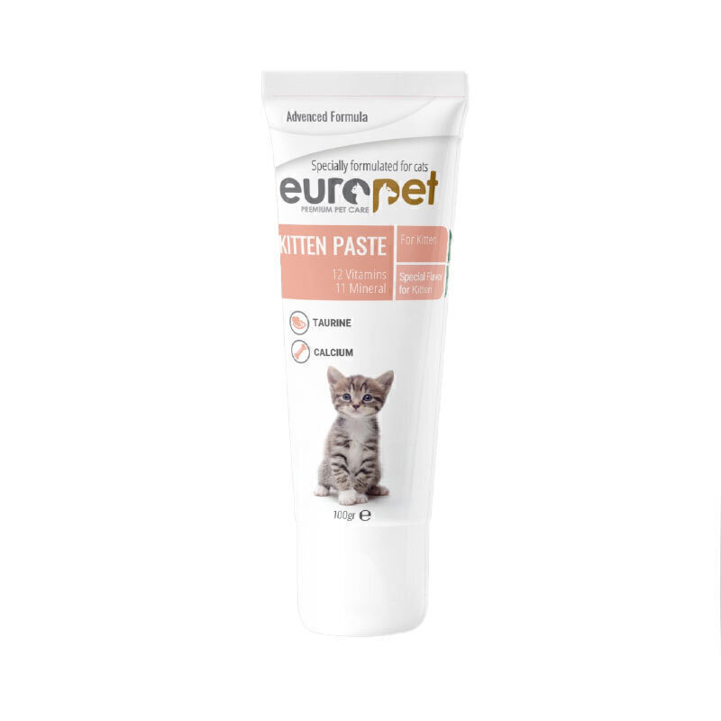 خمیر مولتی ویتامین بچه گربه یوروپت europet