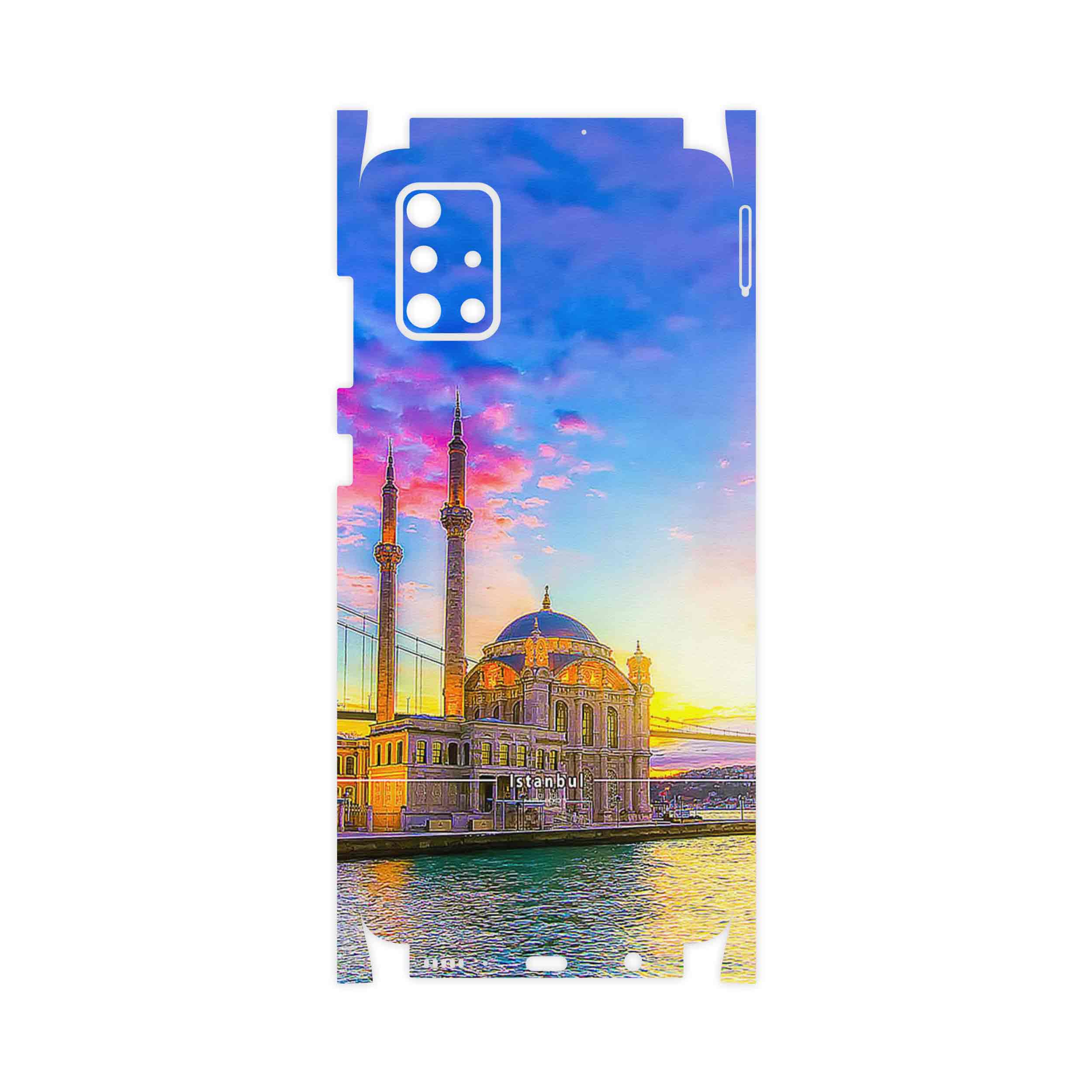 برچسب پوششی ماهوت مدل City of Istanbul-FullSkin مناسب برای گوشی موبایل سامسونگ Galaxy A71