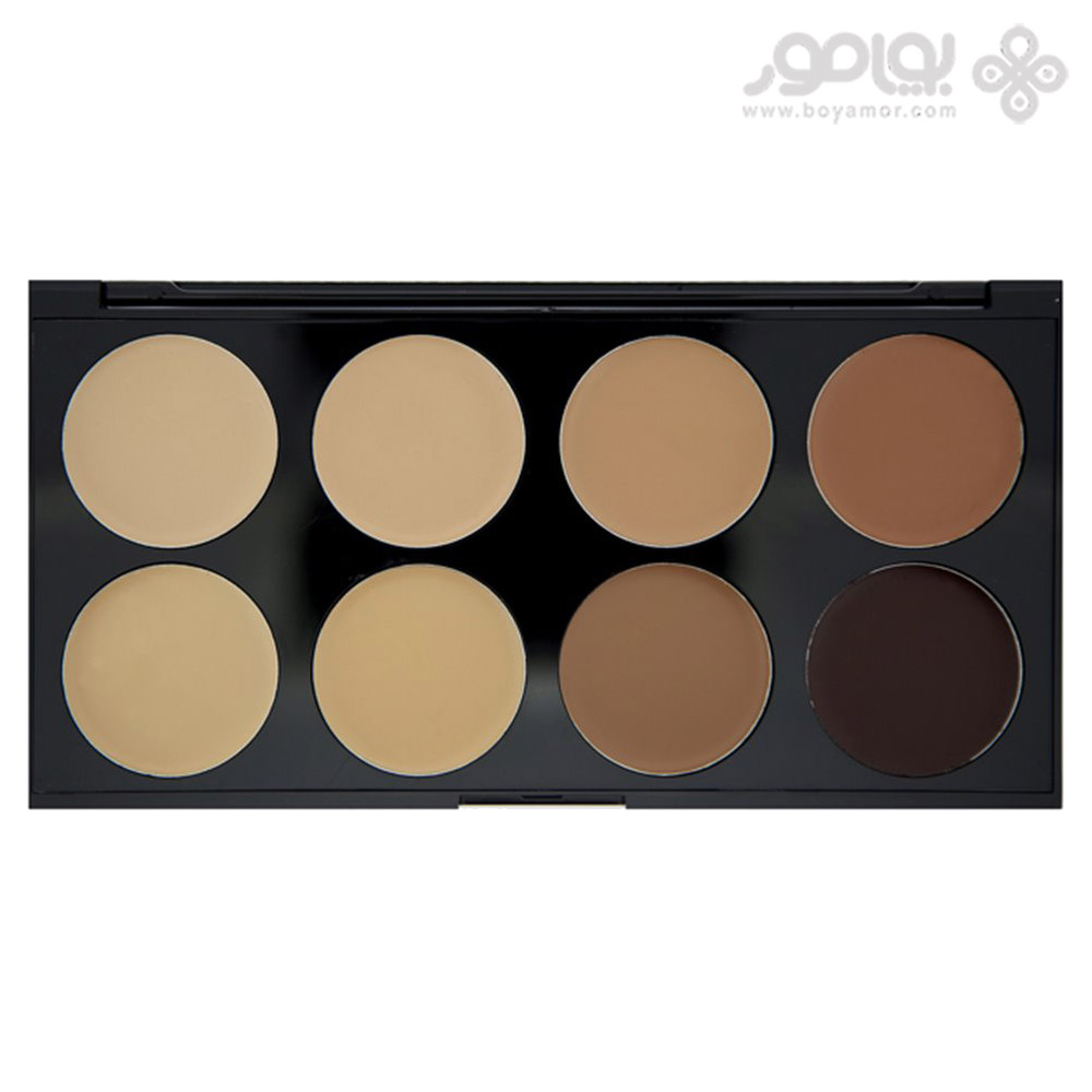 پالت کانسیلر رولوشن مدل COVER & CONCEAL رنگ متوسط و تیره