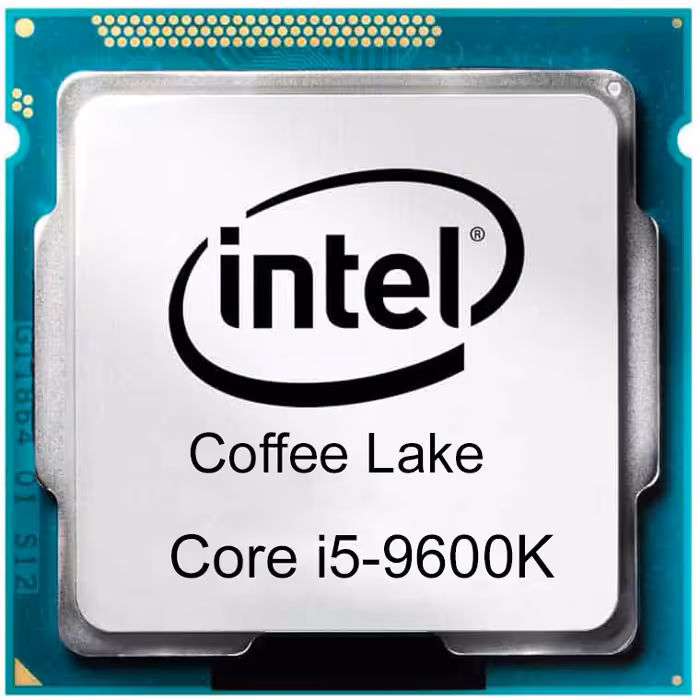 پردازنده مرکزی اینتل سری Coffee Lake مدل Core i5-9600k تری