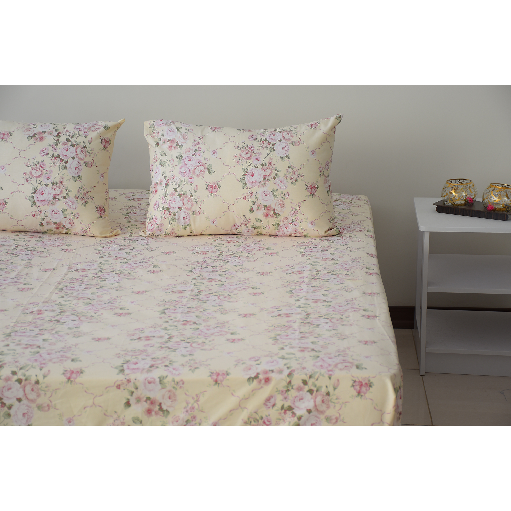 سرویس ملحفه بومرنگ مدل Fregon-160 دونفره 3 تکه