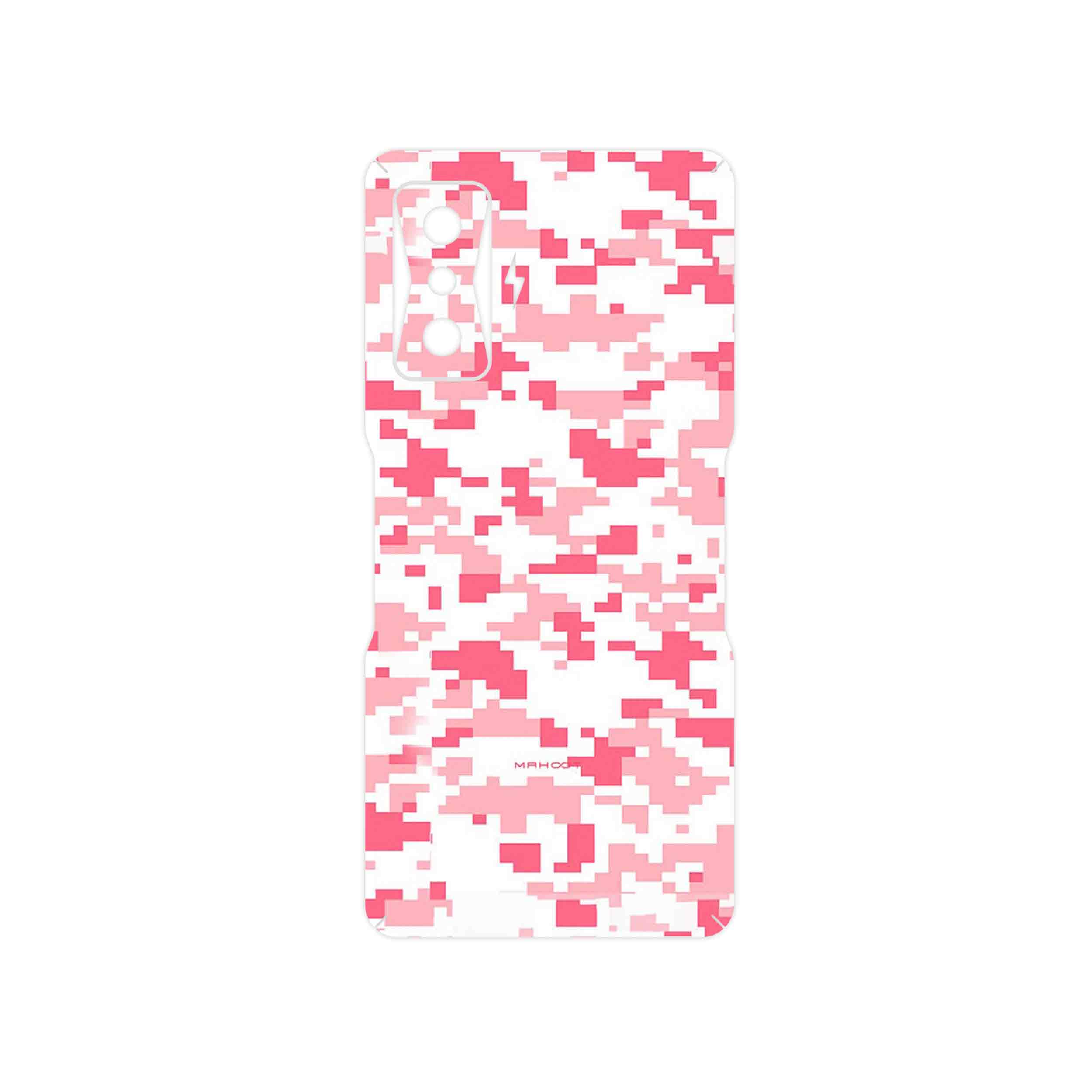 برچسب پوششی ماهوت مدل Army_Pink_Pixel مناسب برای گوشی موبایل شیائومی Redmi K50 Gaming