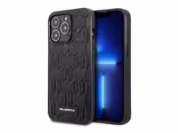 قاب چرمی آیفون 13 پرو طرح کارل برجسته CG Mobile iphone 13 Pro Karl Lagerfeld Leather Case