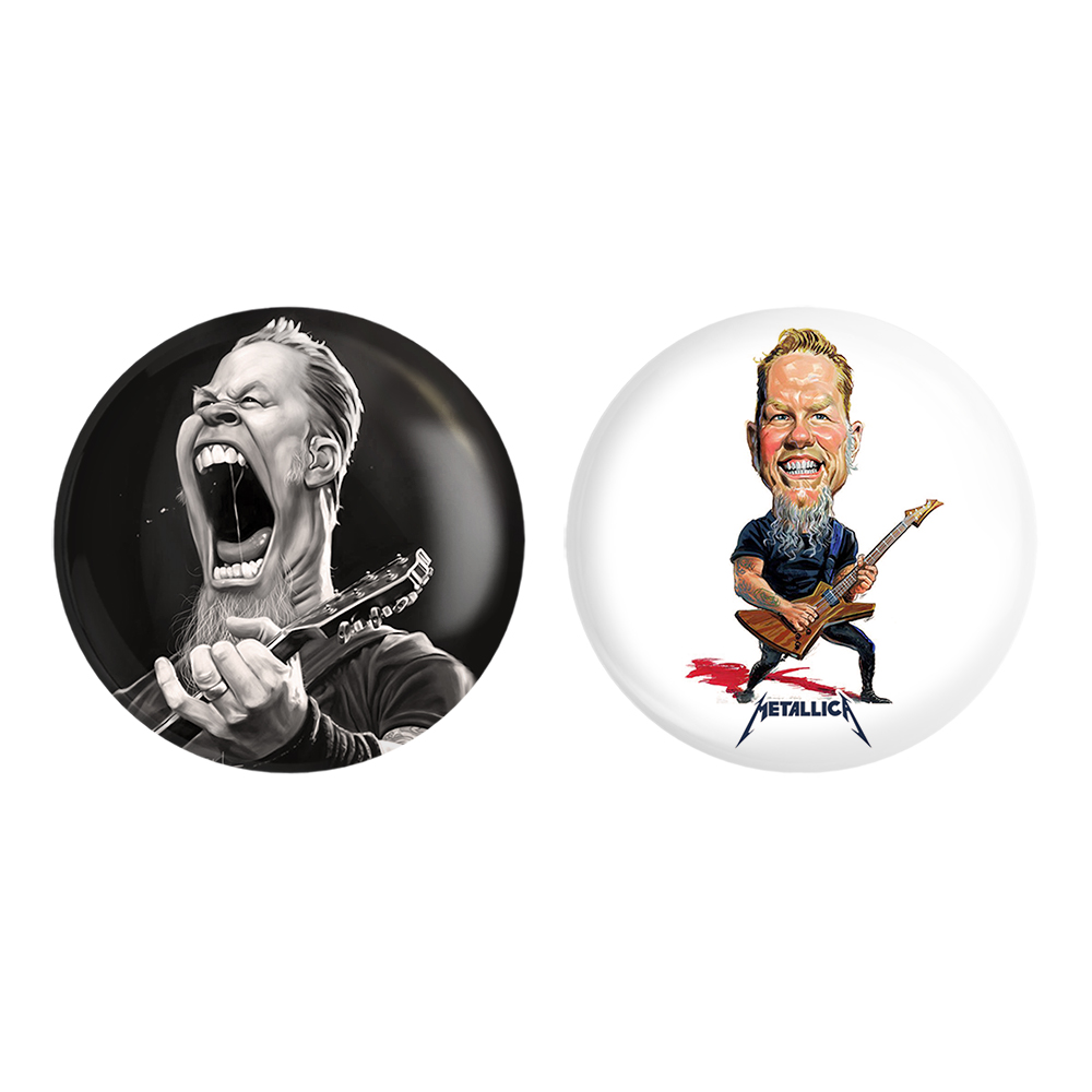 پیکسل خندالو مدل جیمز هتفیلد متالیکا کد 32643266 مجموعه 2 عددی