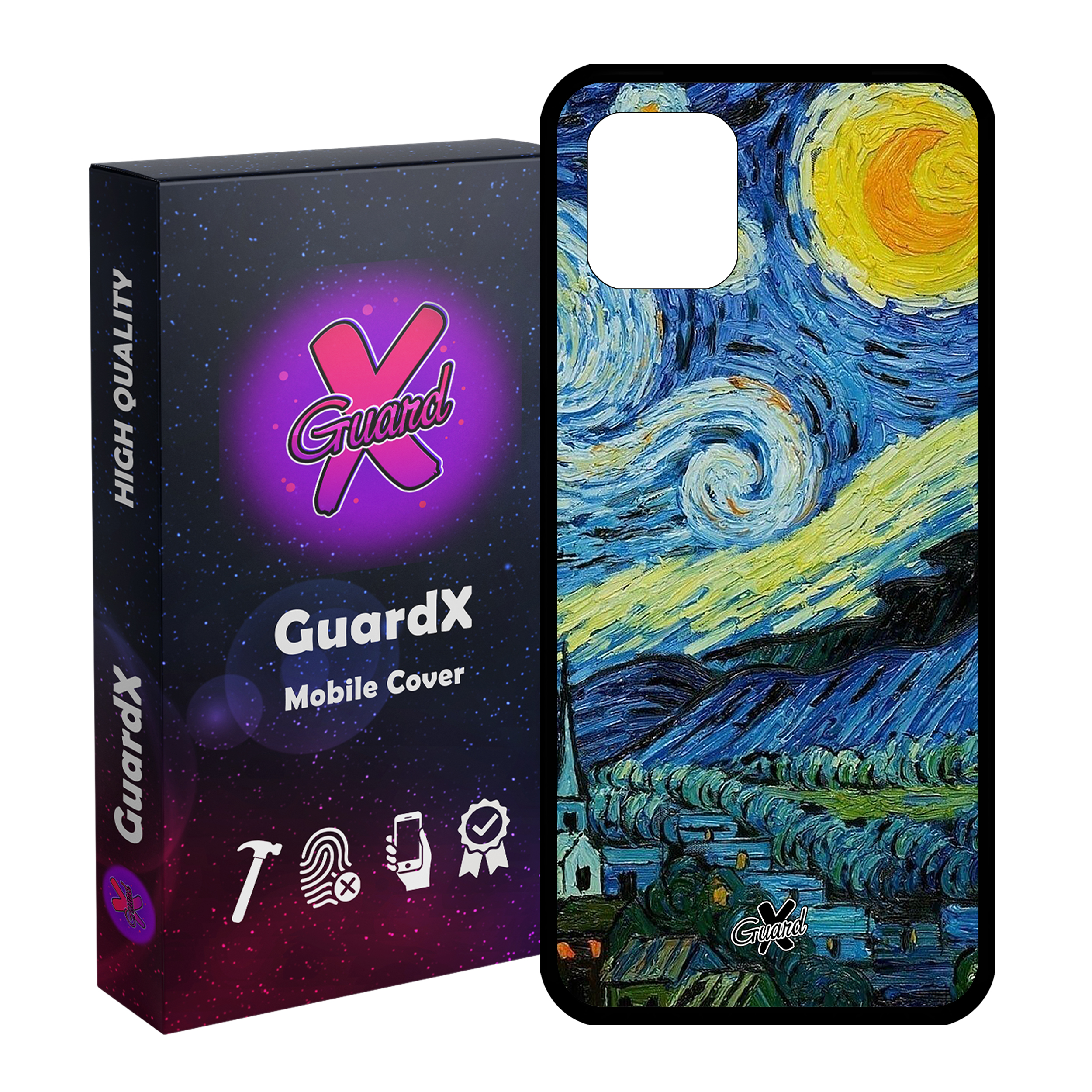 کاور گارد ایکس طرح Art مدل Glass10266 مناسب برای گوشی موبایل سامسونگ Galaxy Note 10 Lite