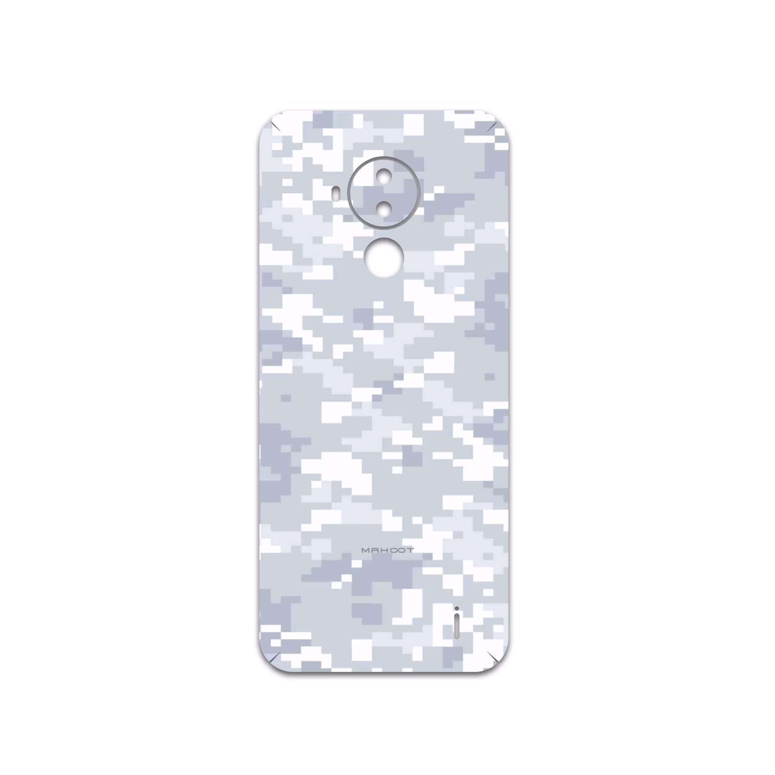 برچسب پوششی ماهوت مدل Army-Snow-Pixel مناسب برای گوشی موبایل نوکیا C30