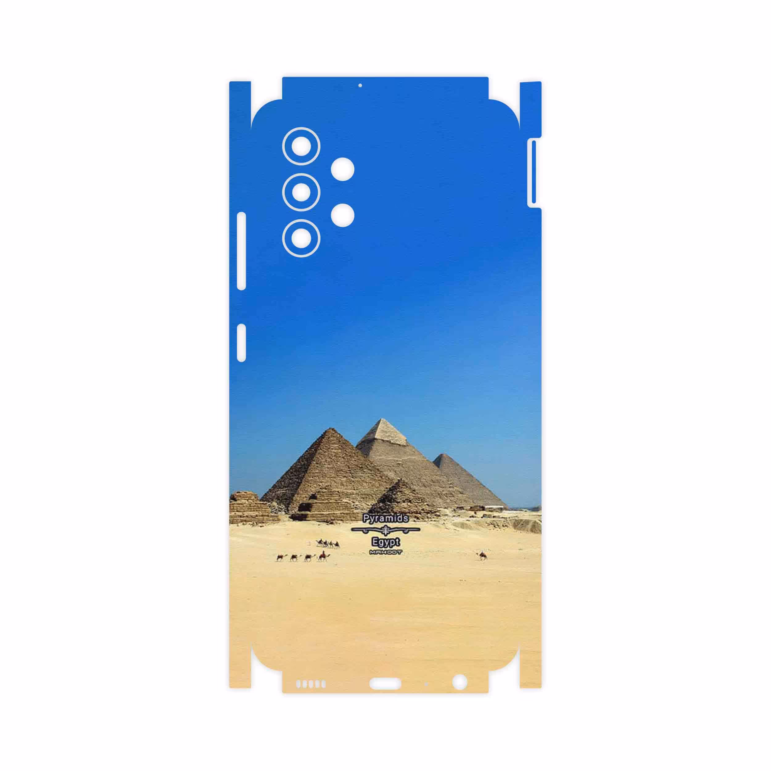 برچسب پوششی ماهوت مدل Pyramids of Egypt-FullSkin مناسب برای گوشی موبایل سامسونگ Galaxy M32 5G