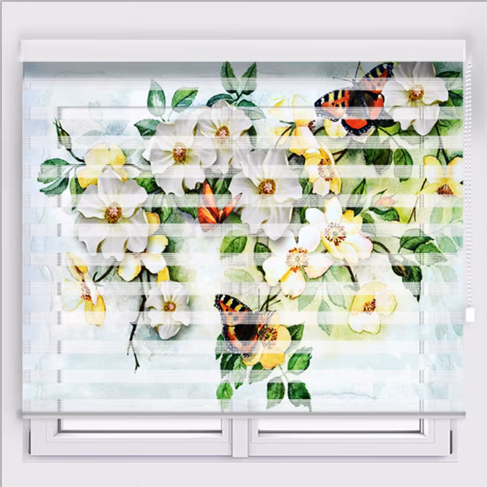 پرده زبرا مدل TD-62 سایز 135x150 سانتی متر