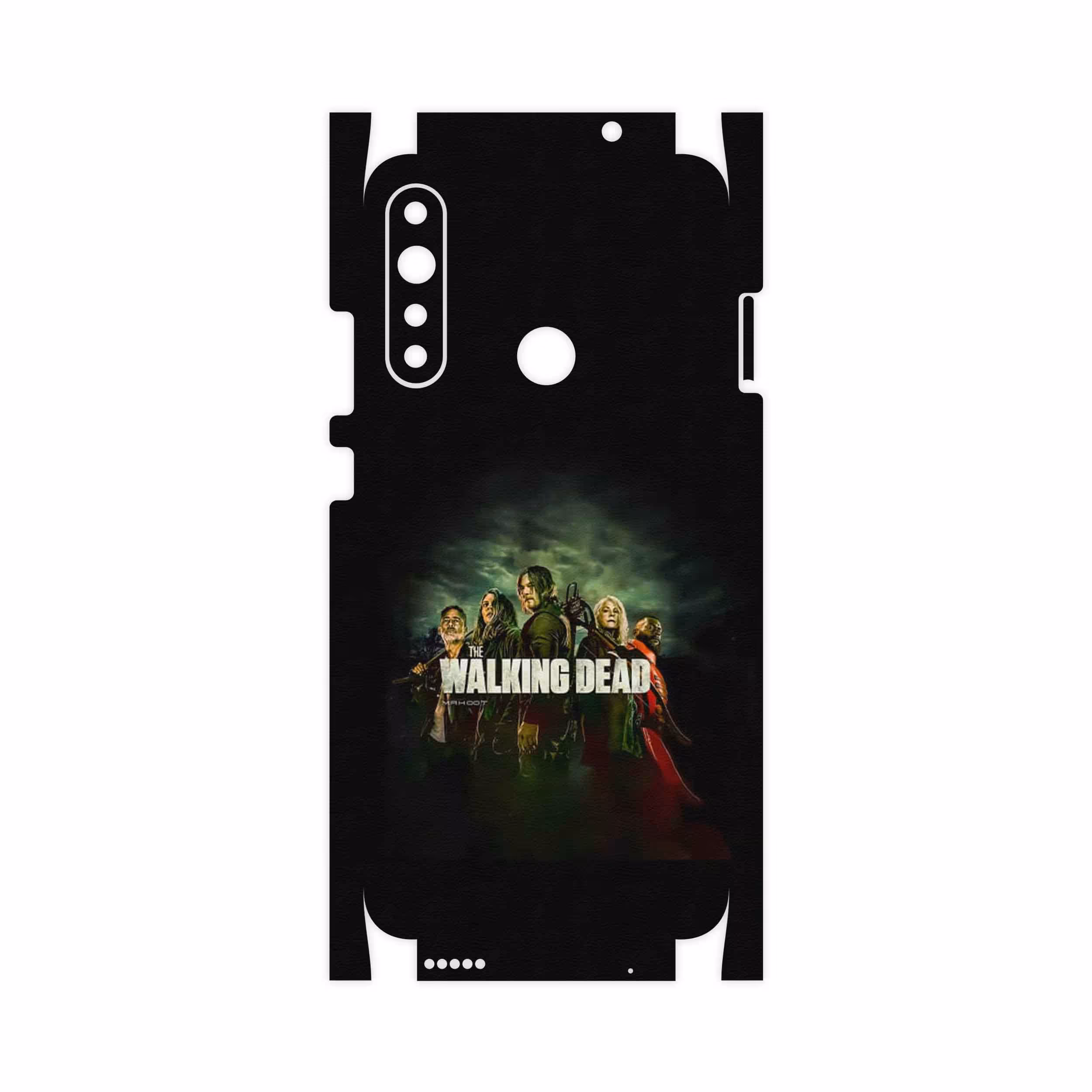 برچسب پوششی ماهوت مدل WALKING DEAD-FullSkin مناسب برای گوشی موبایل جی پلاس P10 Plus