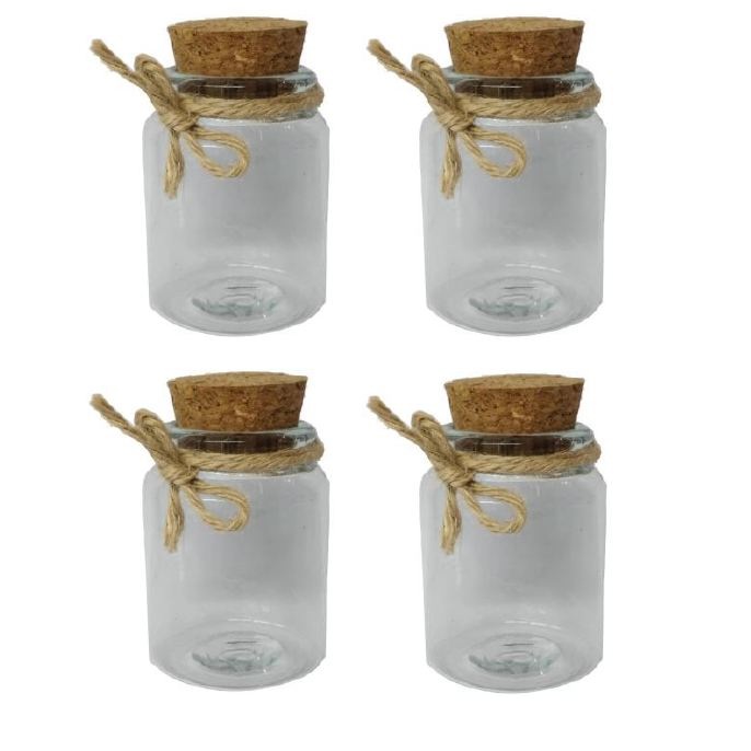 بطری دکوری مدل آلپ مجموعه 4 عددی