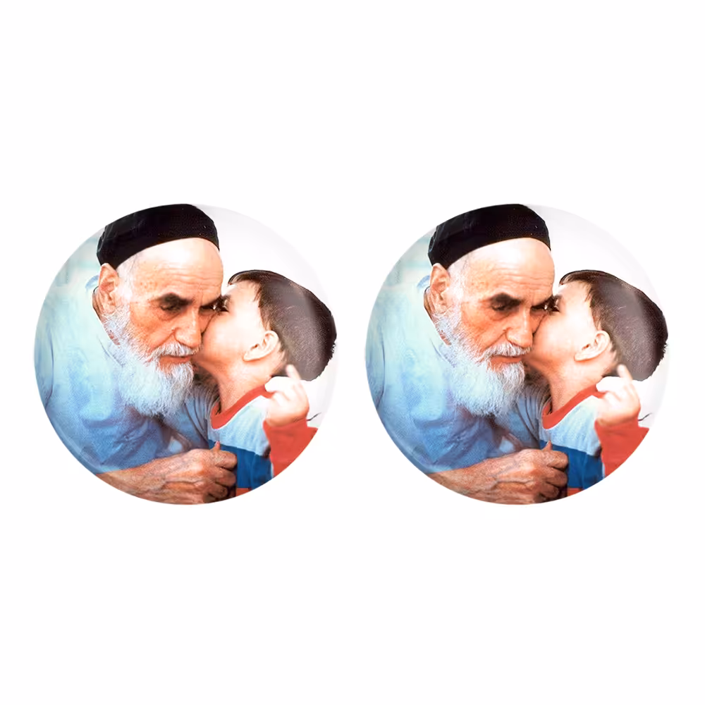 پیکسل خندالو مدل امام خمینی کد 2556 به همراه مگنت