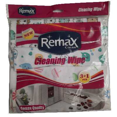 دستمال آشپزخانه ریمکس مدل Animals بسته 4 عددی