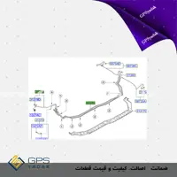 شلنگ بنزین کیا سراتو سایپایی اصلی