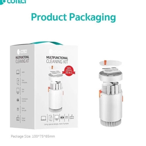 کیت نظافت دستگاه‌های الکترونیکی کوتتسی Coteci Multifunctional 20in1 Cleaning Kit 75003