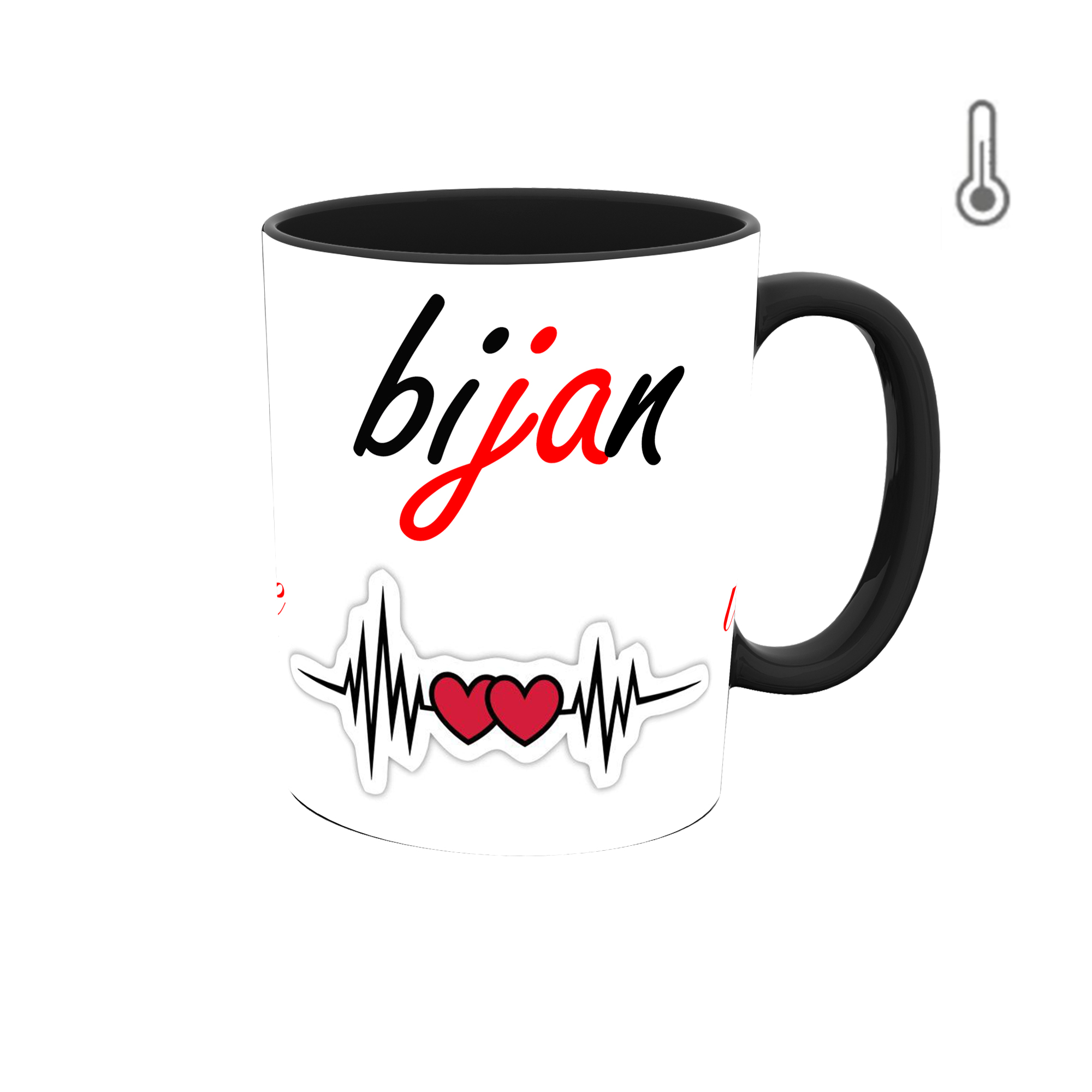 ماگ حرارتی طرح اسم بیژن