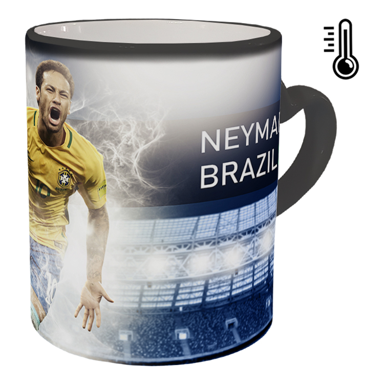 ماگ حرارتی مدل دسته قلبی طرح نیمار کد 48