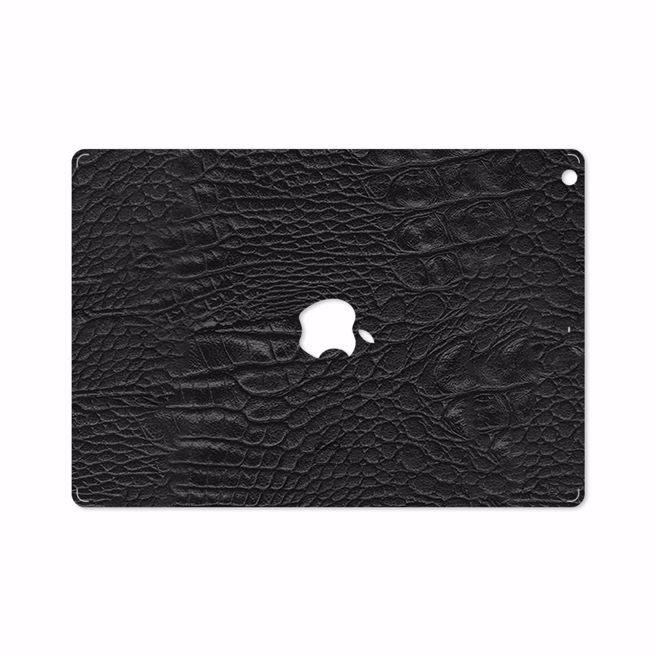 برچسب پوششی ماهوت مدل Black-Crocodile-Leather مناسب برای تبلت اپل iPad Air 2013 A1475