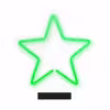 چراغ رومیزی ریموت دار مدل STARS-GL_GR-GLASS