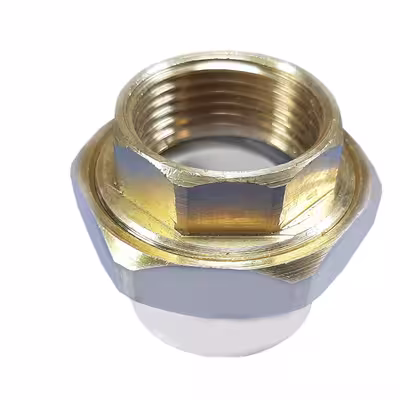 مهره ماسوره یک سر فلزی مدل PP-R-S-25-F