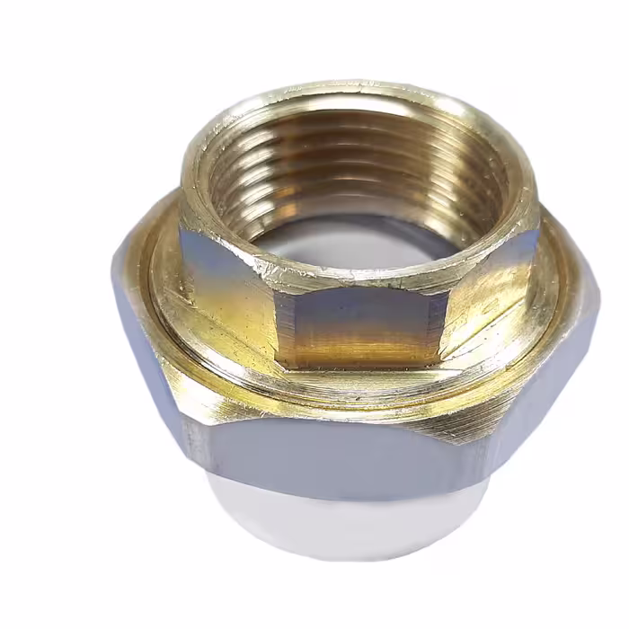 مهره ماسوره یک سر فلزی مدل PP-R-S-25-F