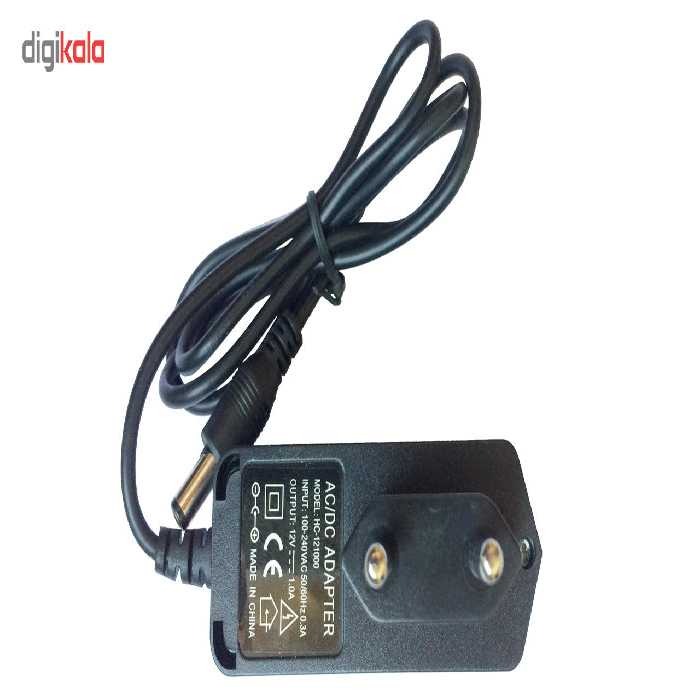 آداپتور 12 ولت 1 آمپر مدل HC-121000