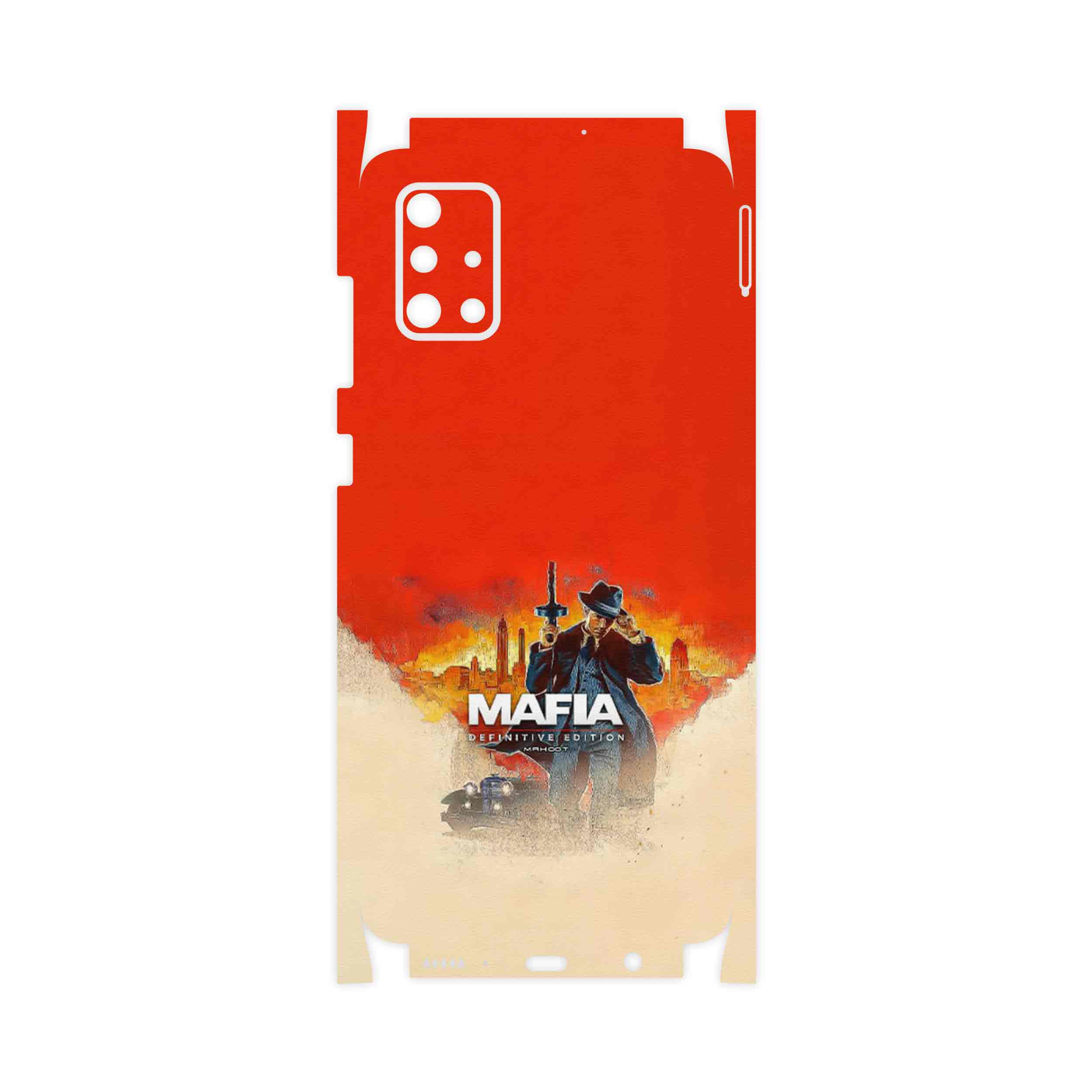 برچسب پوششی ماهوت مدل MAFIA Game Series-FullSkin مناسب برای گوشی موبایل سامسونگ Galaxy A71