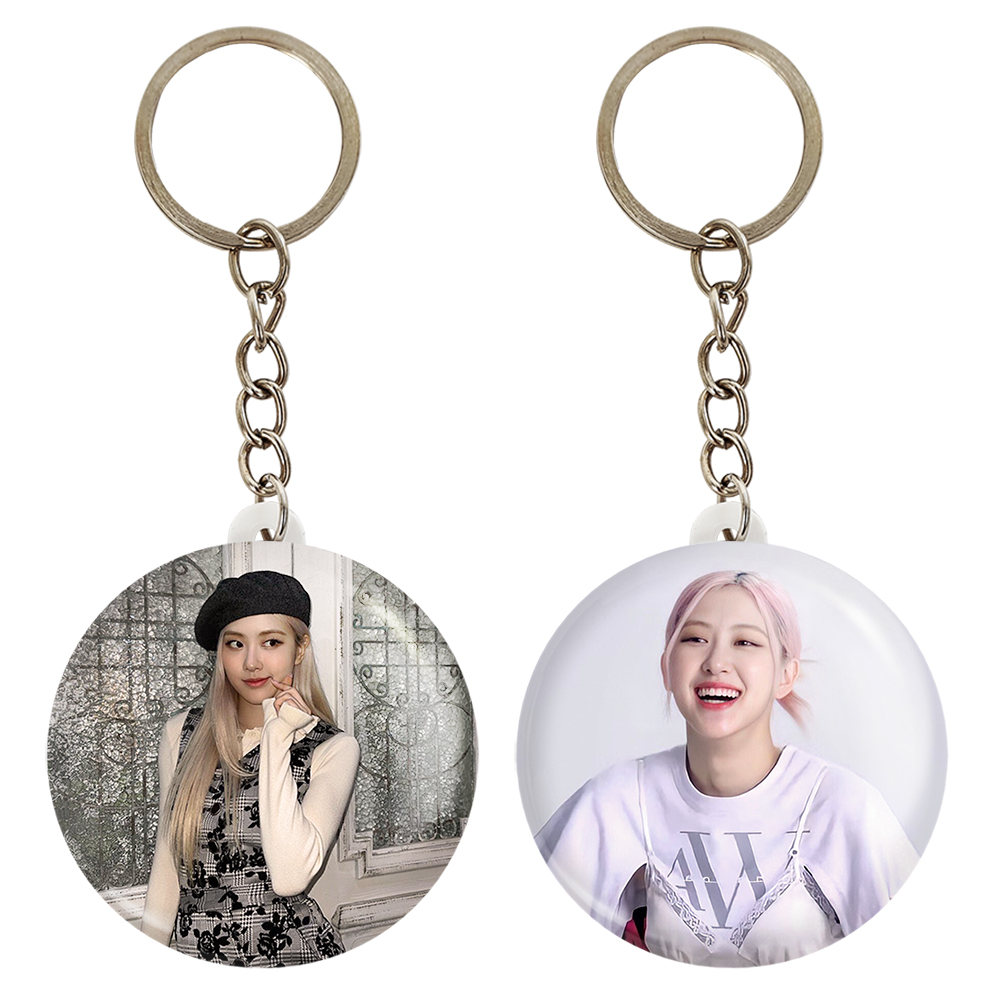 جاکلیدی خندالو مدل رزی بلک پینک کد 36583659 مجموعه 2 عددی