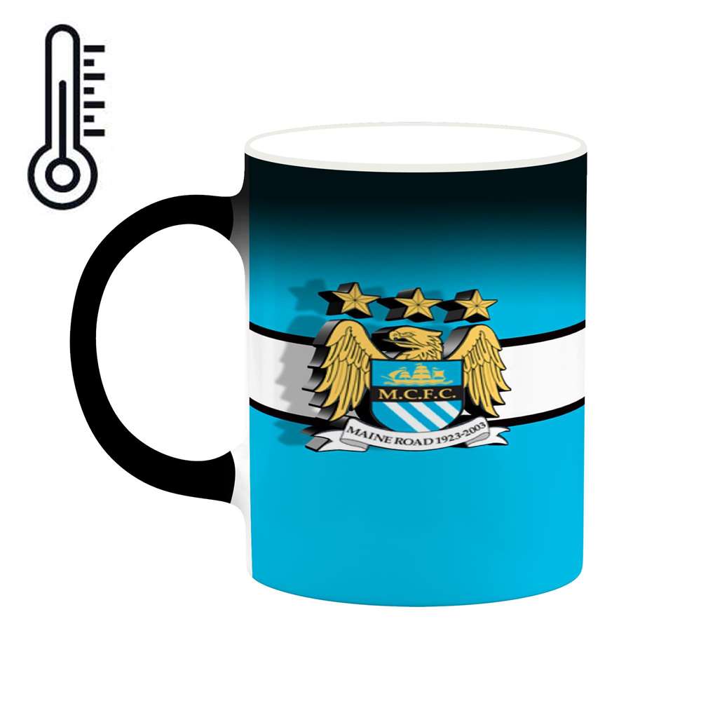 ماگ حرارتی کاکتی طرح تیم Manchester city2 مدل mgh19685