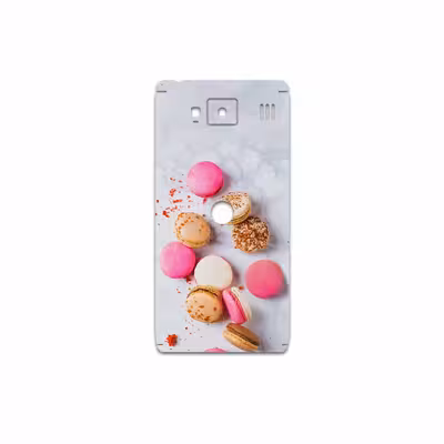 برچسب پوششی ماهوت مدل Macaron cookie مناسب برای گوشی موبایل موتورولا Droid Razr HD