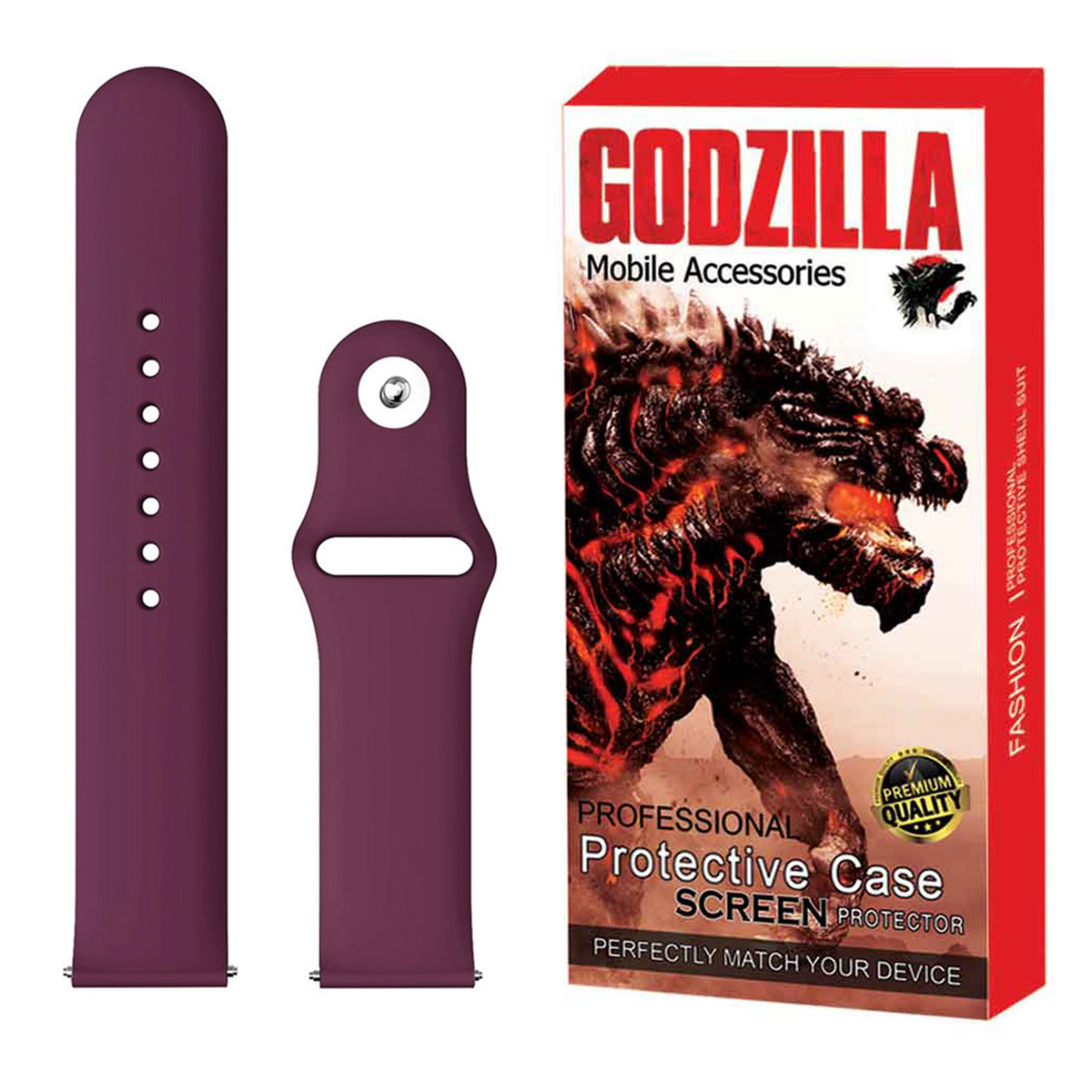 بند گودزیلا مدل G-SL-DK مناسب برای ساعت هوشمند امیزفیت GTR 3