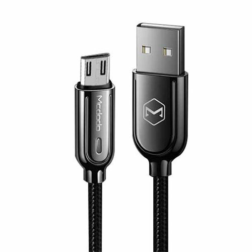 کابل میکرو یو اس بی Mcdodo CA-6200 Auto Power OFF 2.4A 1M به طول 1 متر و 2.4 آمپر و قطع کن خودکار