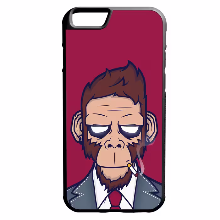 کاور طرح میمون کد 10047 مناسب برای گوشی موبایل اپل iphone 6/6s